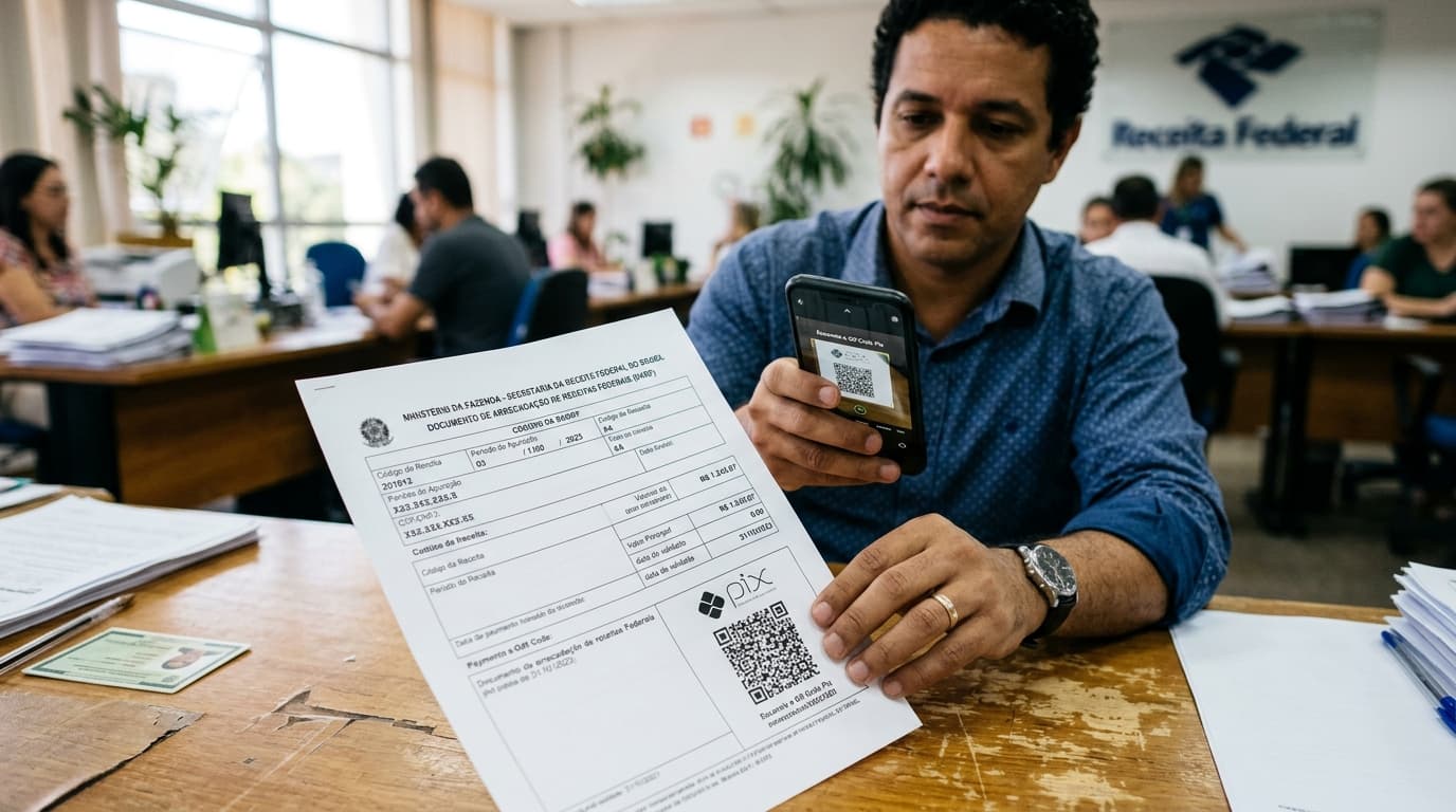 DARF do Imposto de Renda vence hoje: como emitir o boleto atualizado no e-CAC e pagar via Pix sem multas